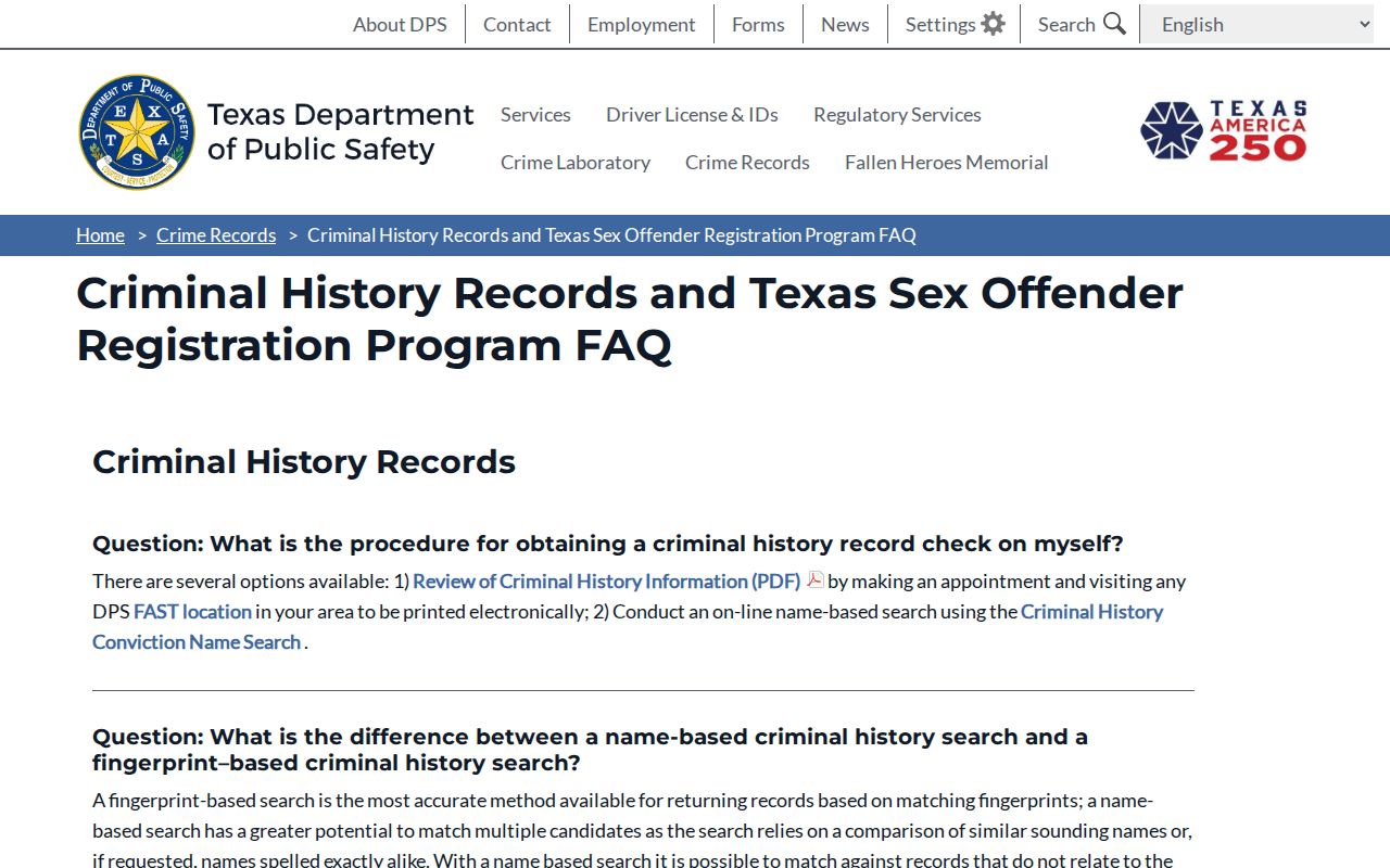 DPS access and correction guidance for Runnels County criminal court case dispositions