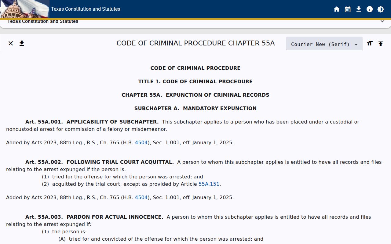 Texas expunction law compared with Runnels County sex offender duties